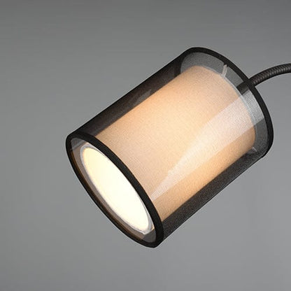 Lampadaire Design Noir Sur Pied