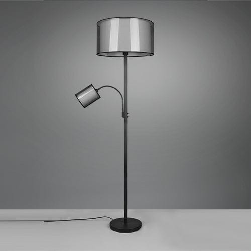 Lampadaire Design Noir Sur Pied