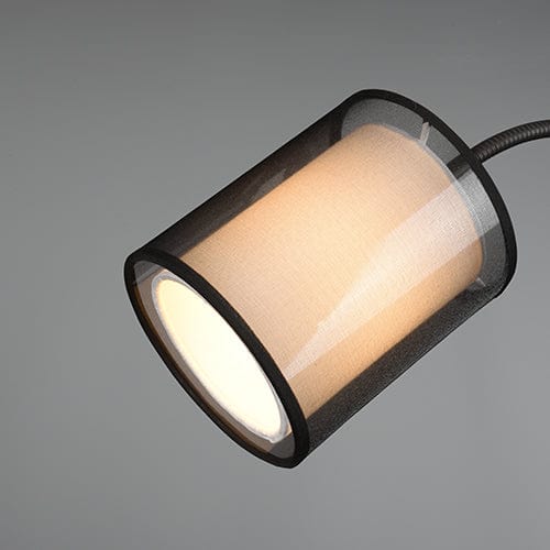 Lampadaire Design Noir Sur Pied
