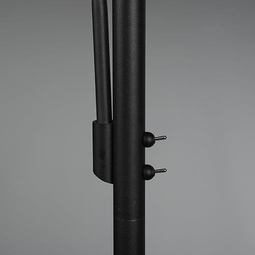Lampadaire Design Noir Sur Pied