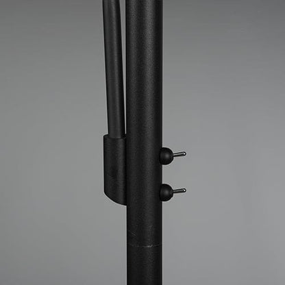 Lampadaire Design Noir Sur Pied