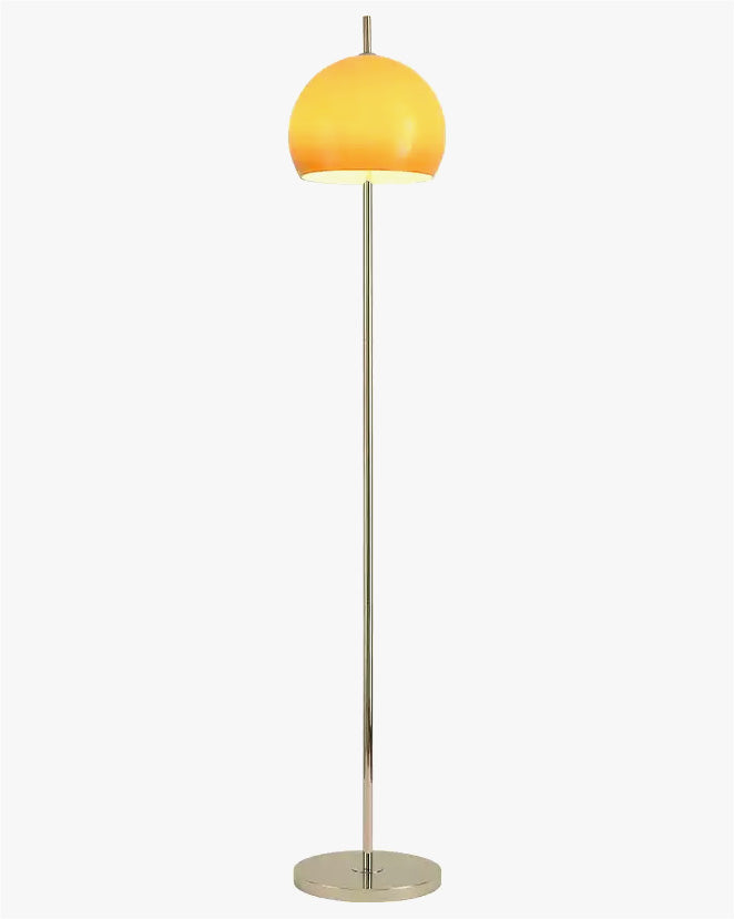 Lampadaire Dôme en Verre Style Bauhaus
