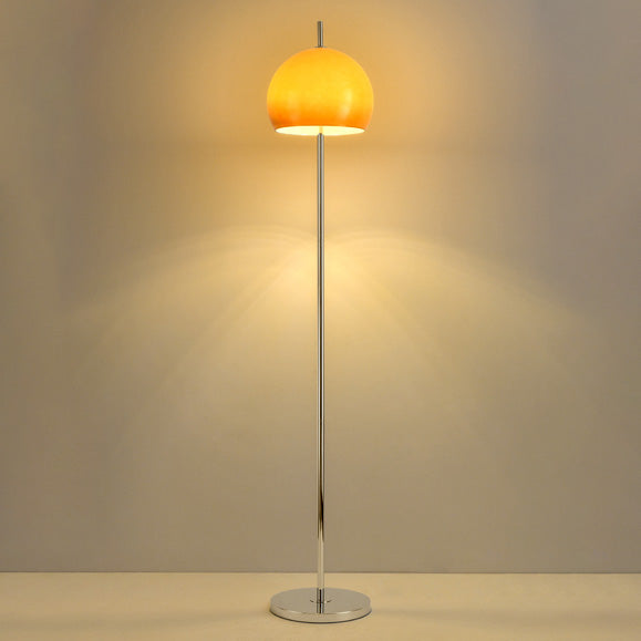 Lampadaire Dôme en Verre Style Bauhaus