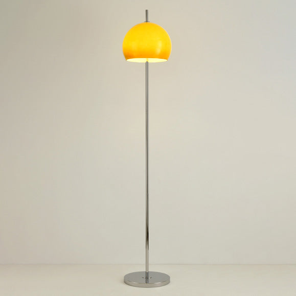 Lampadaire Dôme en Verre Style Bauhaus