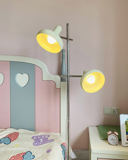 Lampadaire Double Orientable Style Bauhaus