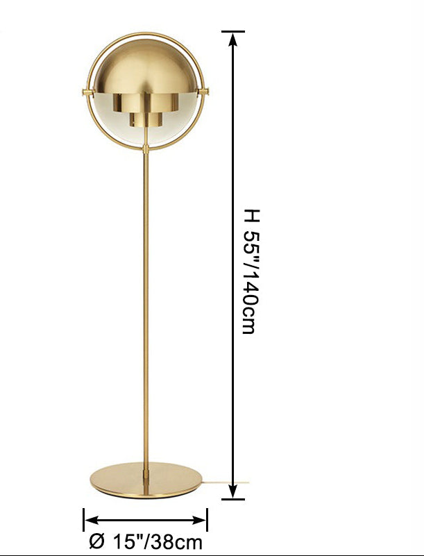 Lampadaire Duo Sphera