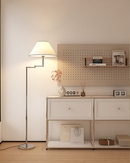 Lampadaire Éclipse Chromée