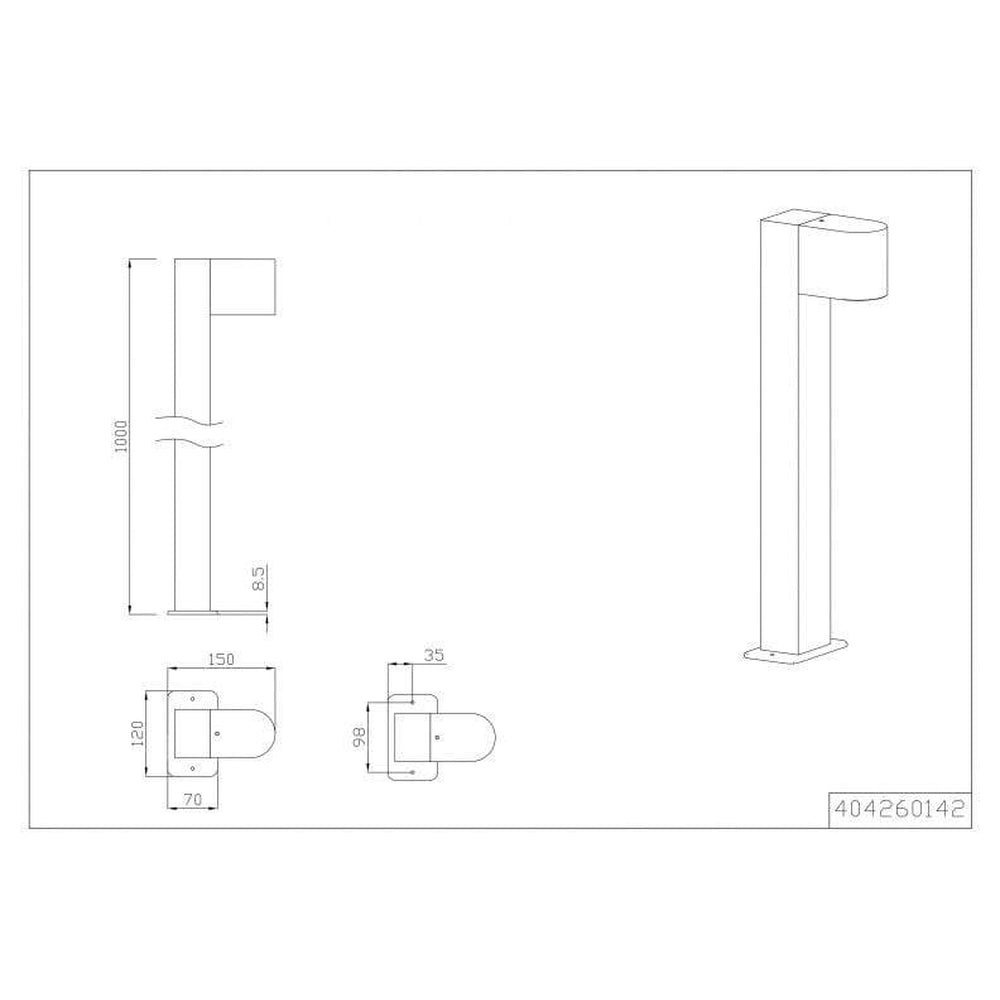 Lampadaire Exterieur Moderne Design