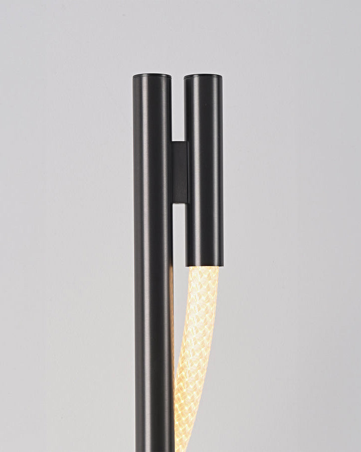 Lampadaire Fin Cylindrique LED