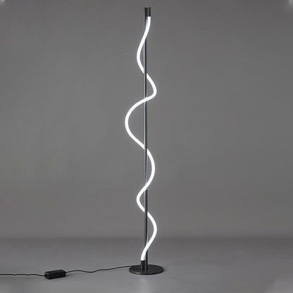 Lampadaire Fin Cylindrique LED