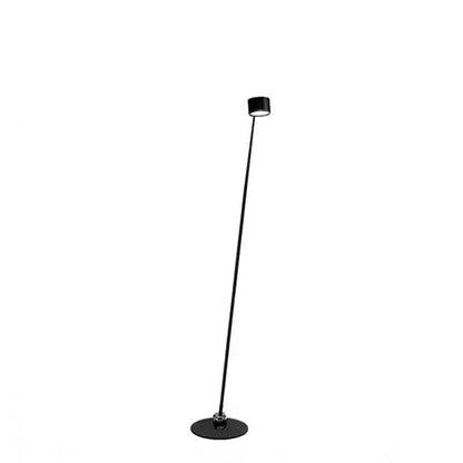 Lampadaire Fin Réglable Noir