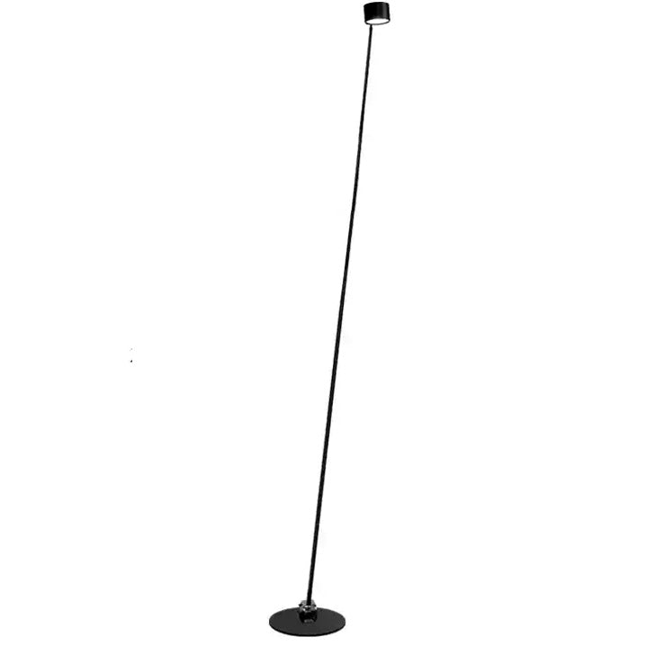 Lampadaire Fin Réglable Noir