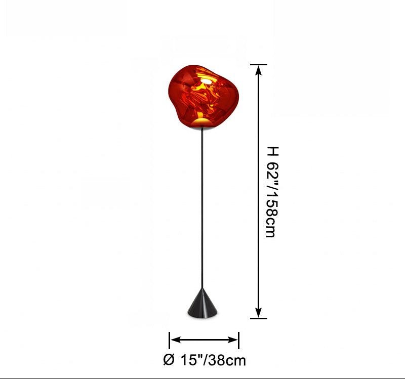 Lampadaire Fusion Cristalline