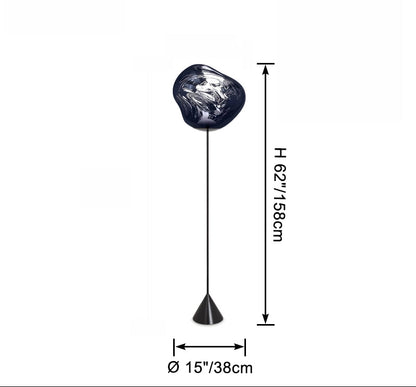 Lampadaire Fusion Cristalline