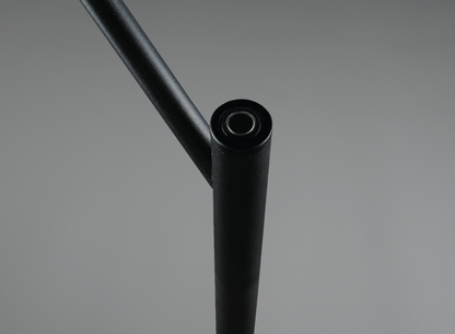Lampadaire LED noir minimaliste - Dimmable