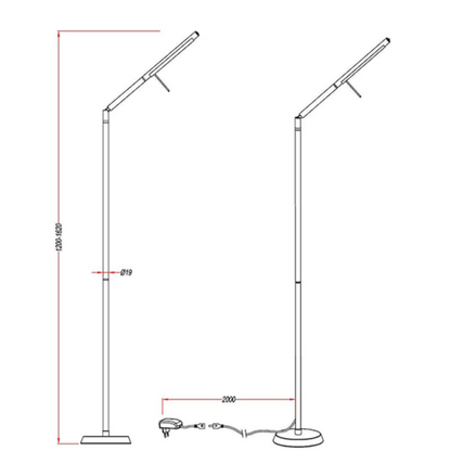 Lampadaire Led Salon Design
