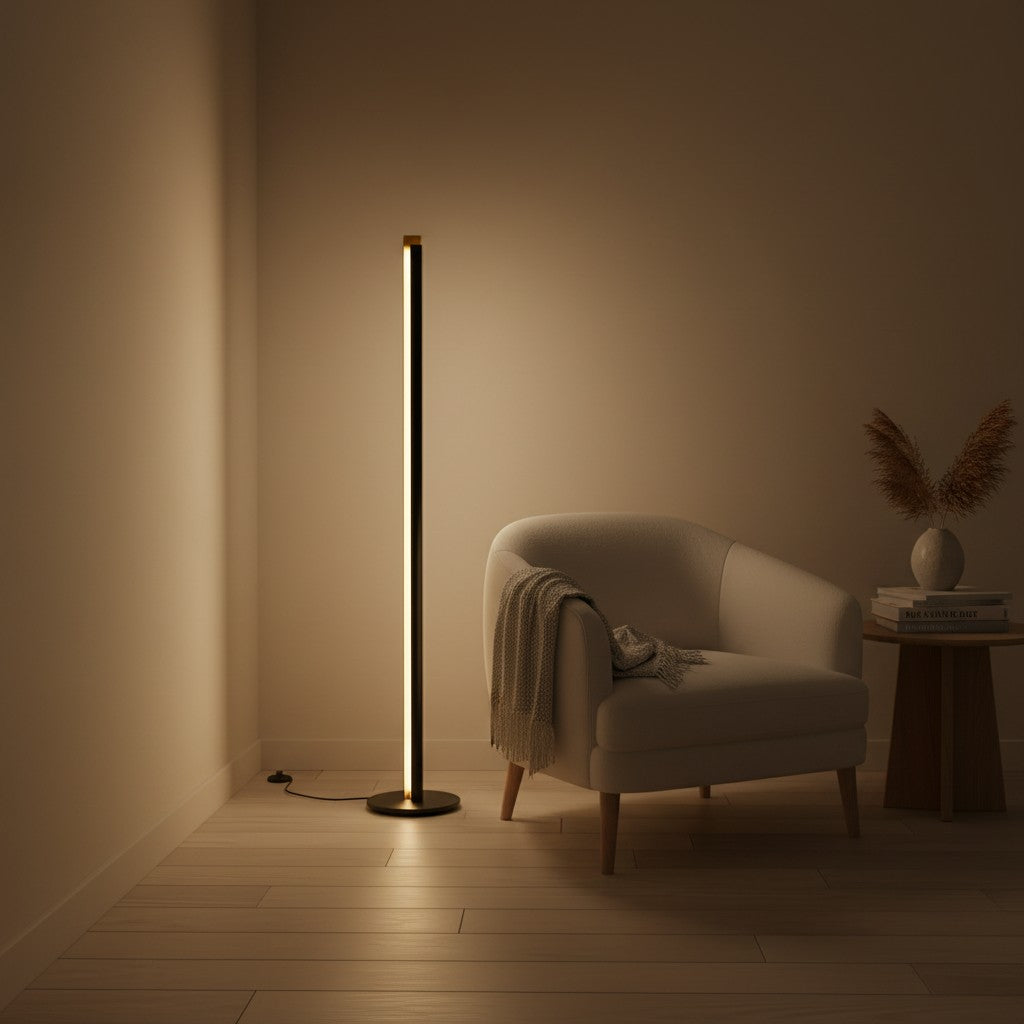 Lampadaire Led Or