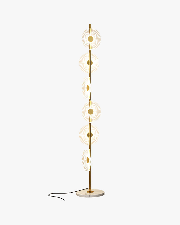 Lampadaire - Luminous Cascade
