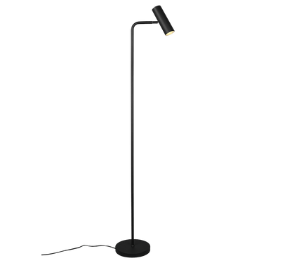 Lampadaire Minimaliste Noir