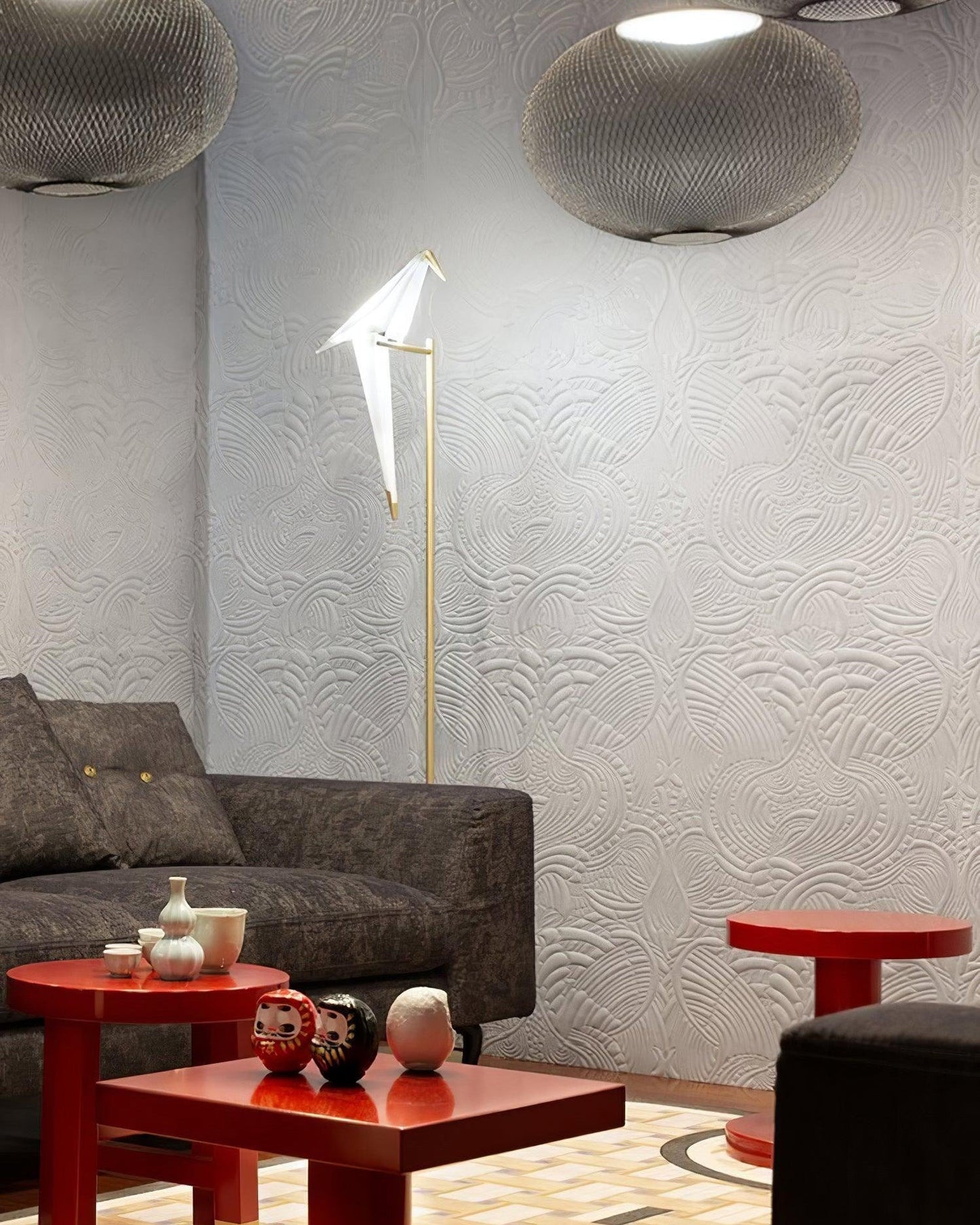 Lampadaire Origami Aviaire