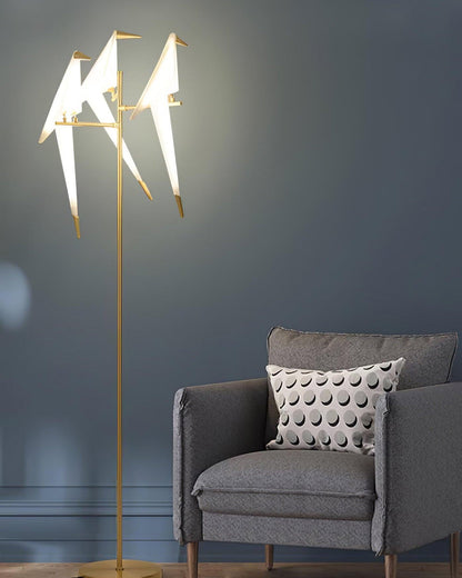 Lampadaire Origami Aviaire