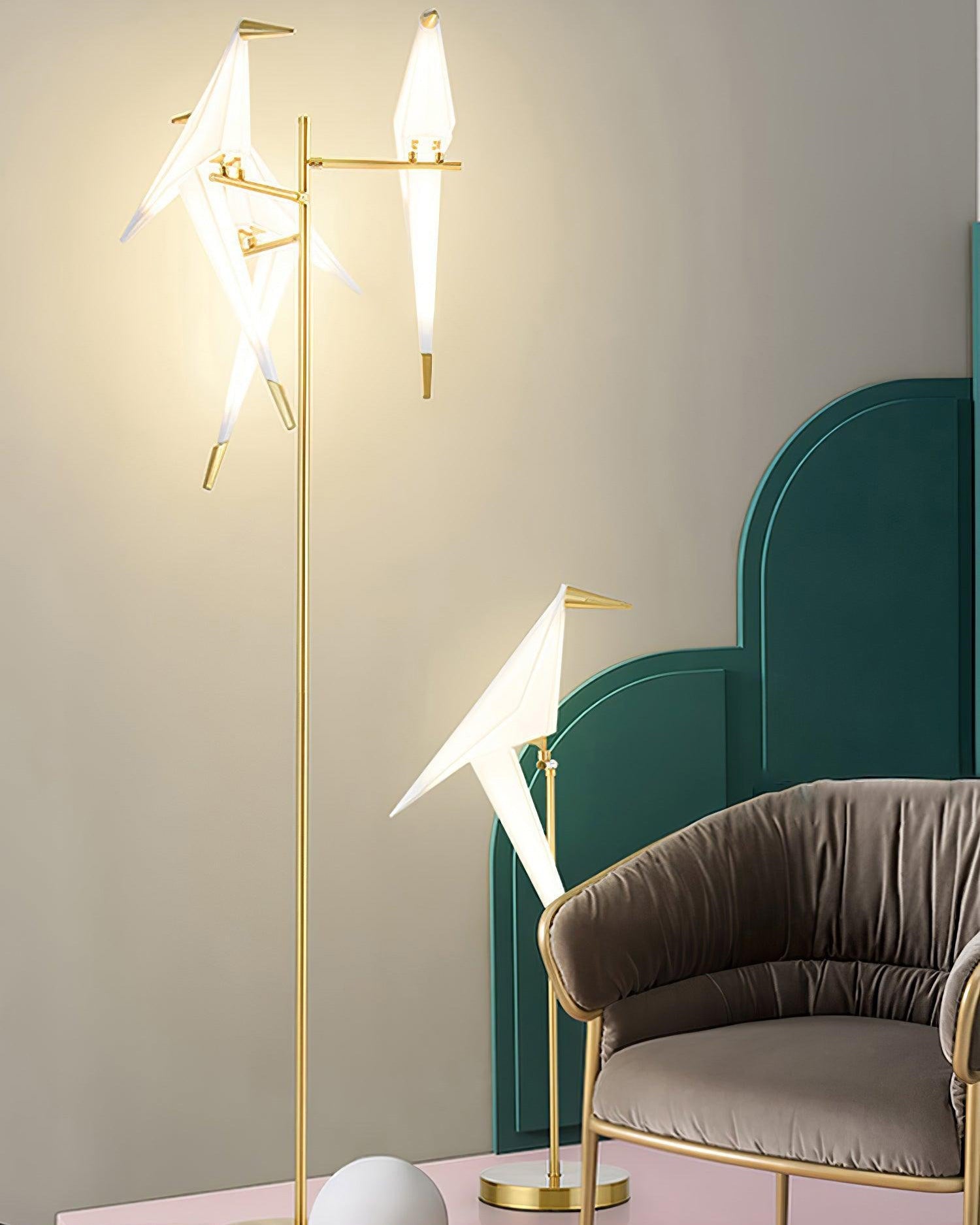 Lampadaire Origami Aviaire