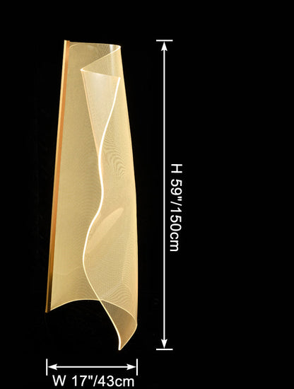 Lampadaire Sculptural Acrylique