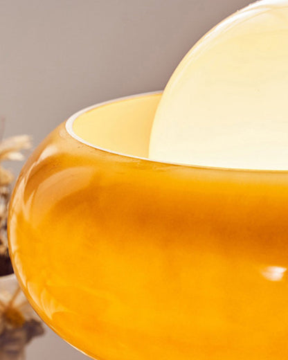 Lampadaire Torchiere Orange