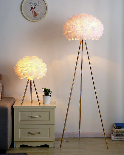 Lampadaire Trépied "Feather"