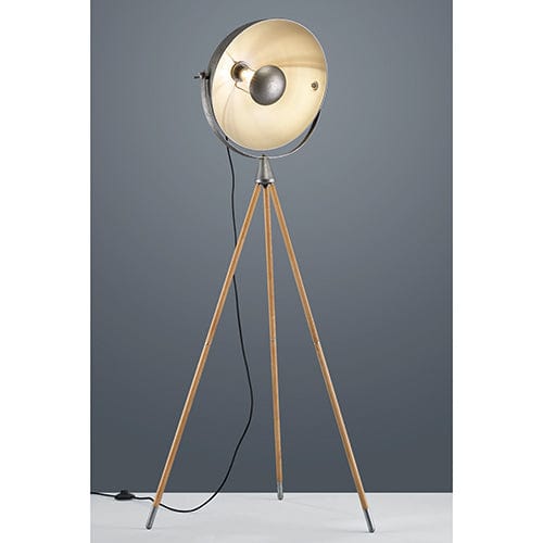 Lampadaire Trepied Industriel