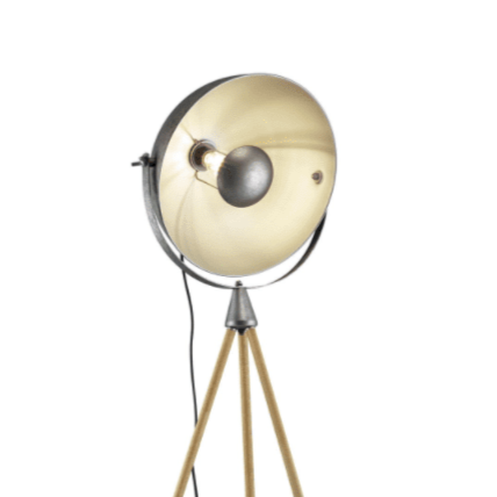 Lampadaire Trepied Industriel