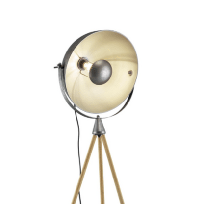 Lampadaire Trepied Industriel