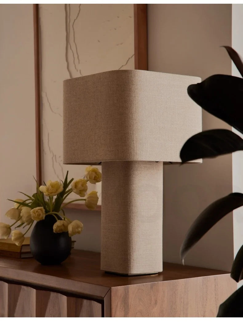 Lampadaire Wasi Sabi Blanc Crème Scandinave
