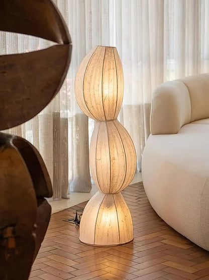 Lampadaire nordique en soie - SILKY