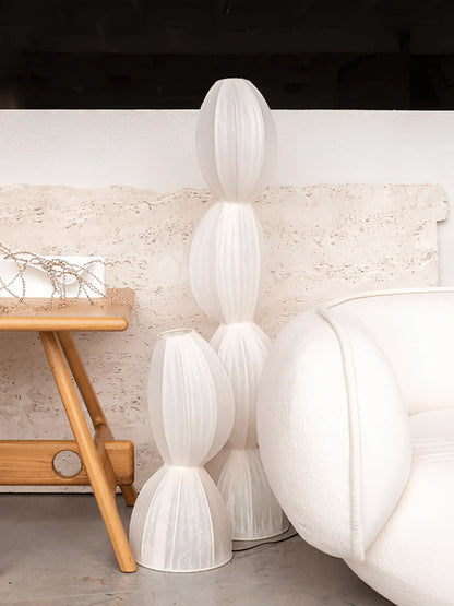 Lampadaire nordique en soie - SILKY