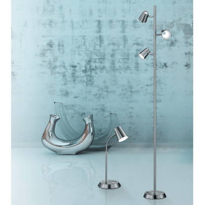 Lampadaire pour Salon Argenté Moderne