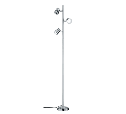 Lampadaire pour Salon Argenté Moderne
