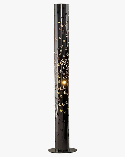 Lampadaire Cylindrique Ambiance Papillons