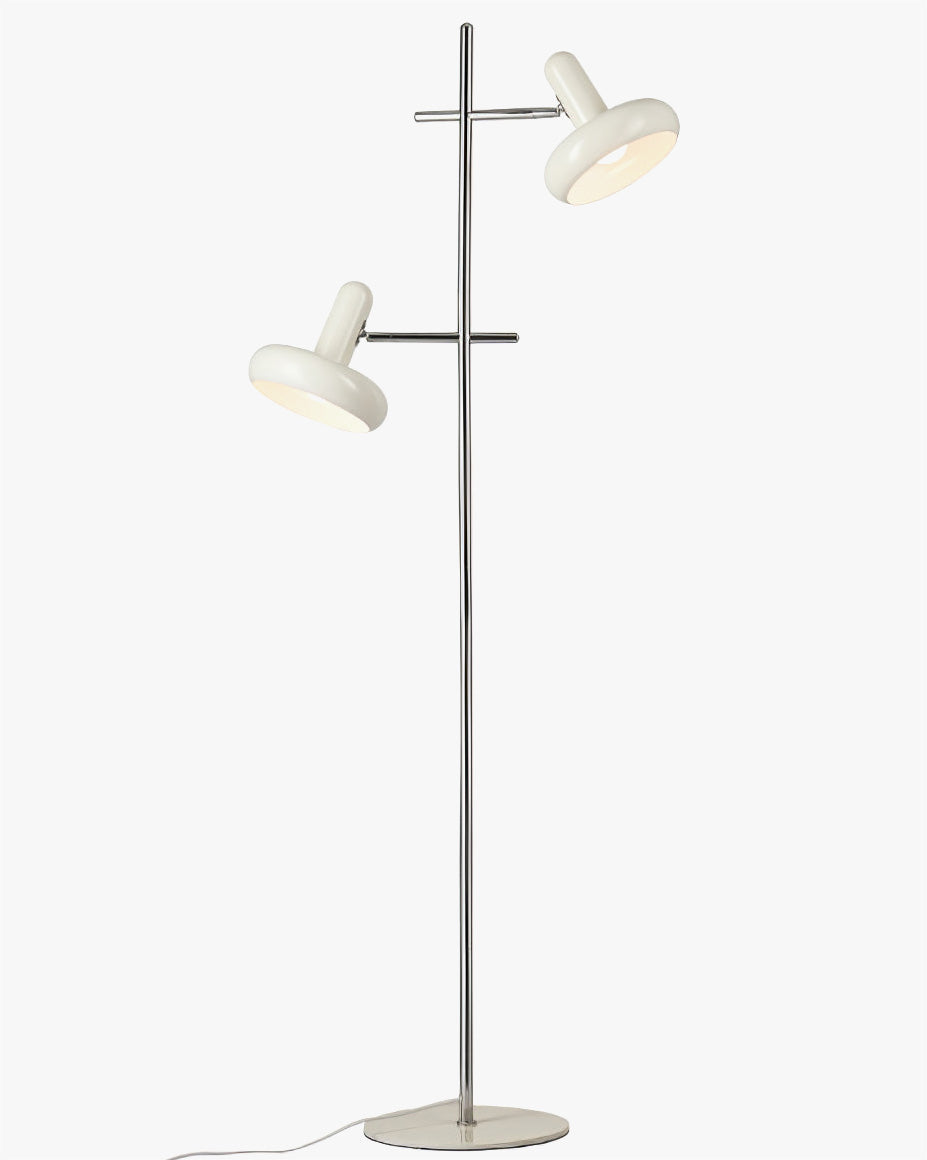 Lampadaire Double Orientable Style Bauhaus