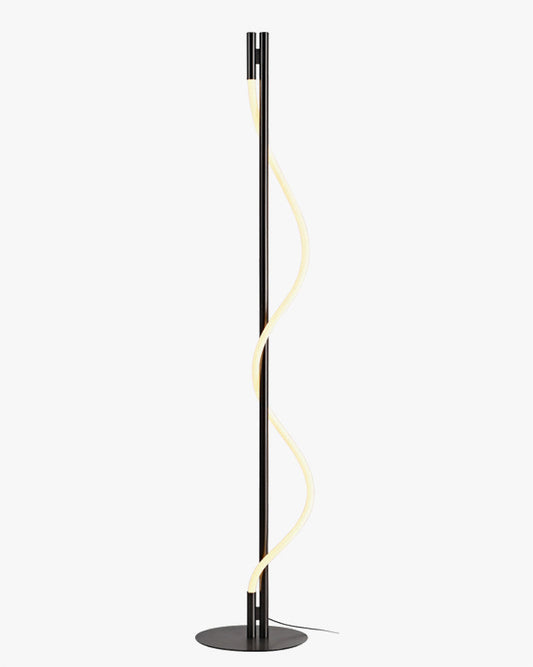 Lampadaire Fin Cylindrique LED