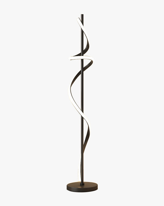 Lampadaire LED "Spiral Glow"