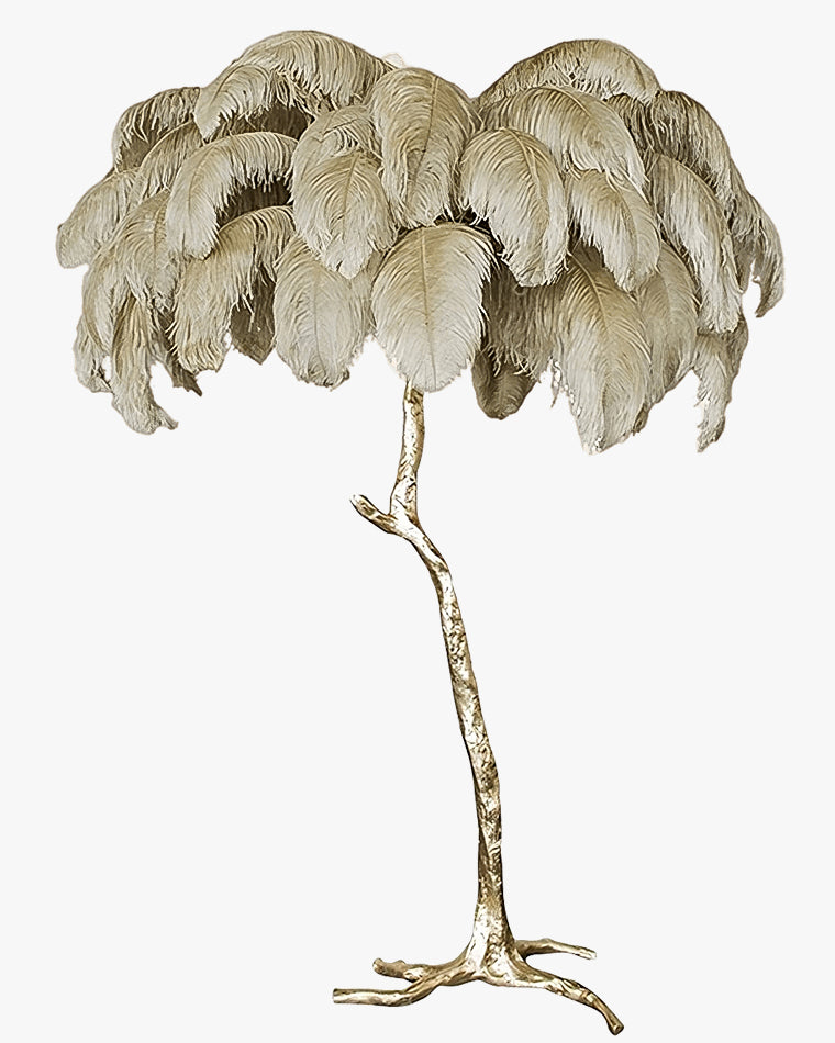 Lampadaire "Oasis de Plumes"