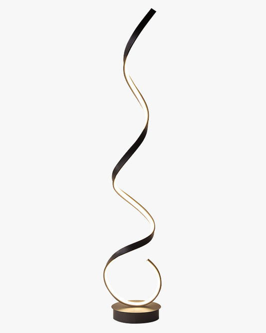 Lampadaire Spirale LED Moderne