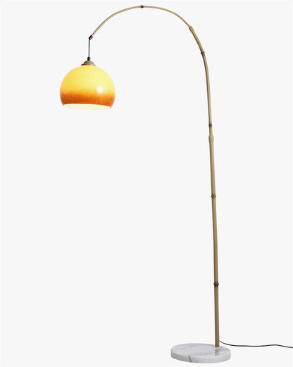 Lampadaire Suspendu Arc en Bambou