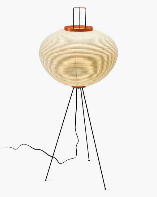 Lampadaire Tripode Lantern en Tissu
