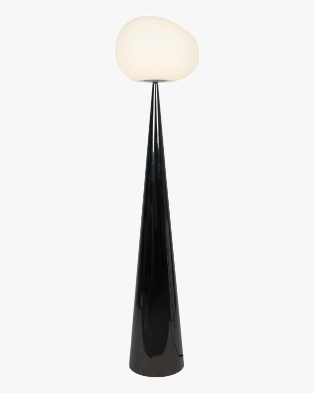 Lampadaire Éclipse Blanche