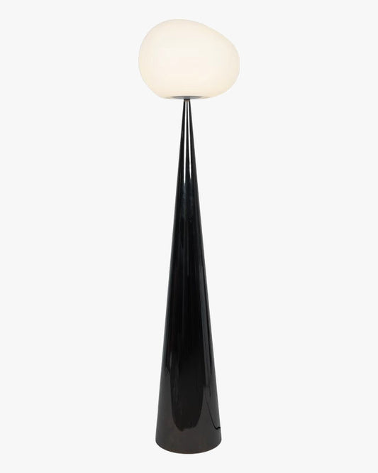 Lampadaire Éclipse Blanche