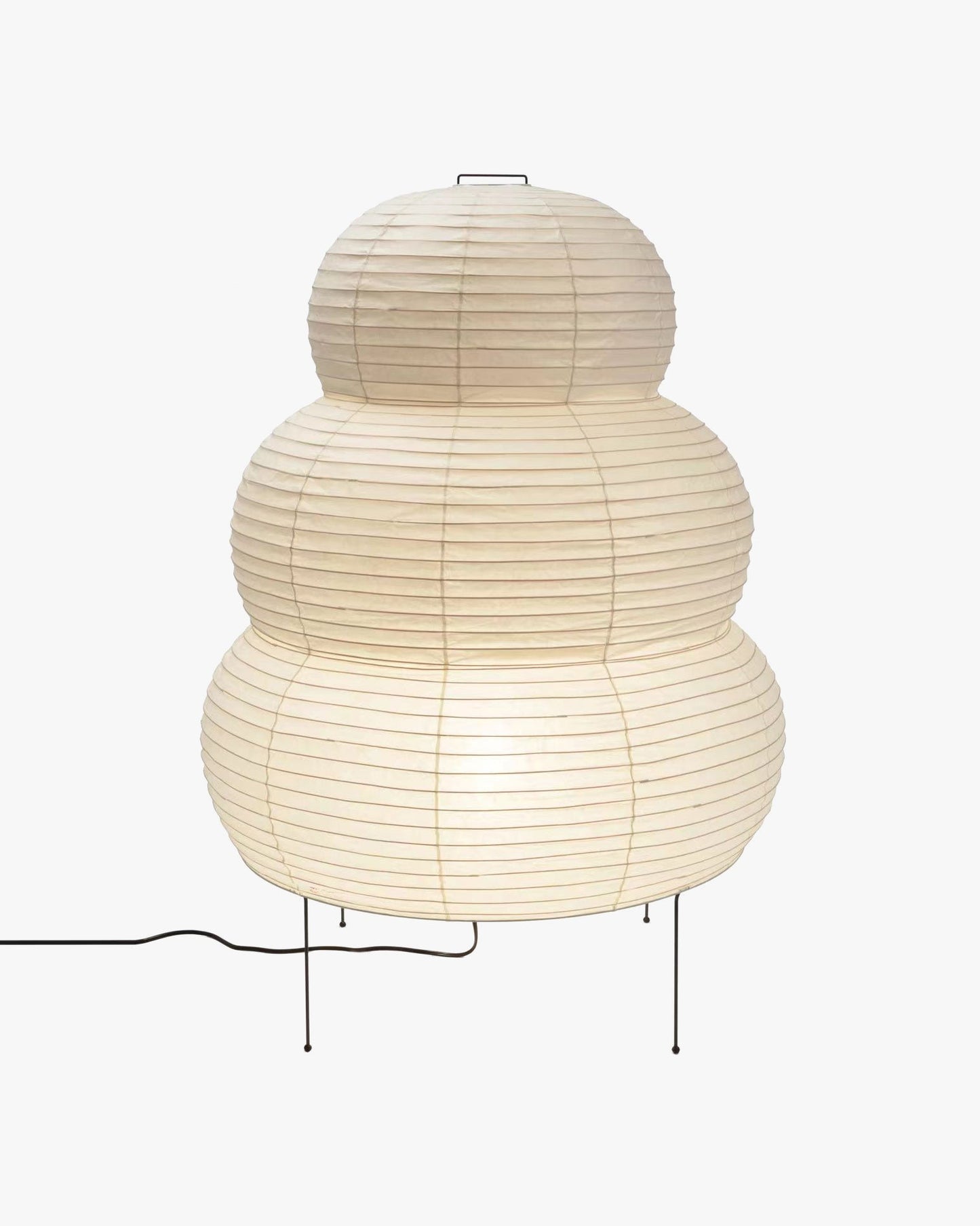 Lampadaire en Tissu Type Lanterne