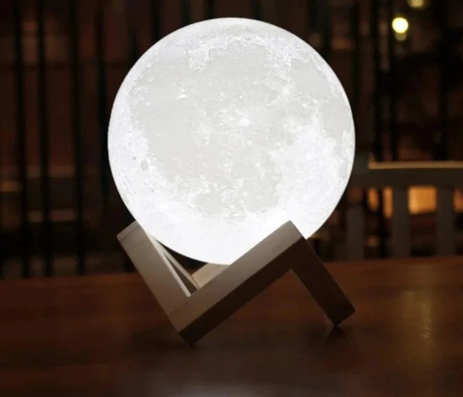 Lampe Lunaire Tactile - Éclat Cosy pour Salon