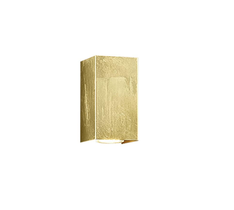 Lampe Murale Dorée RECTANGLE